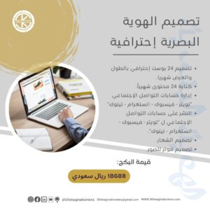 تصميم هوية بصرية بمستوى احترافي